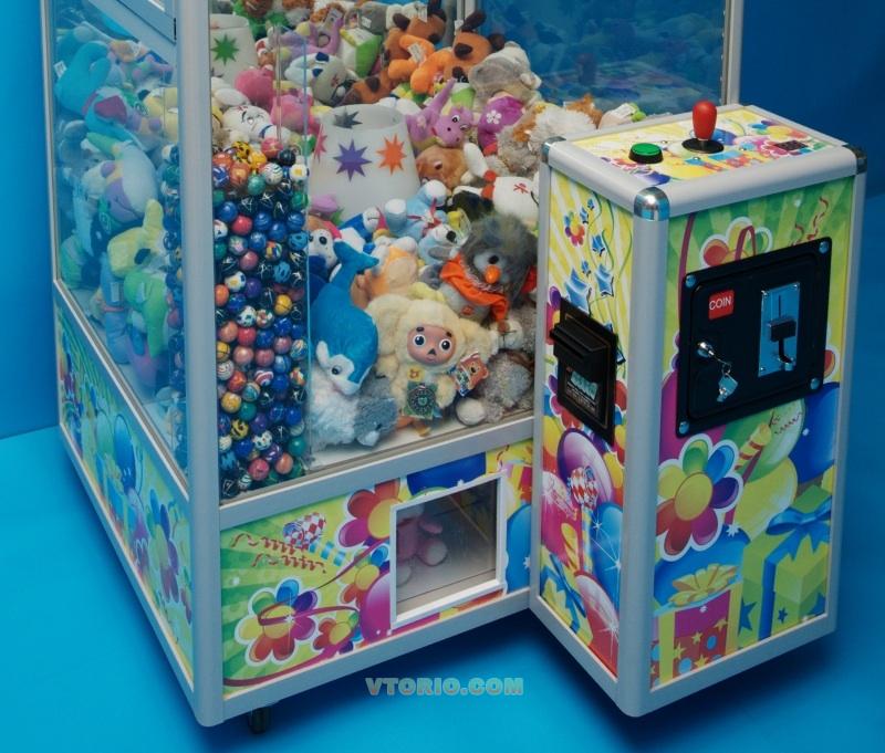 Автомат с игрушками маленькие игрушки